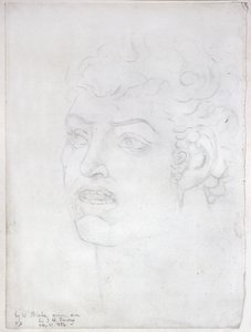 Visionary Head, 1820 by William Blake